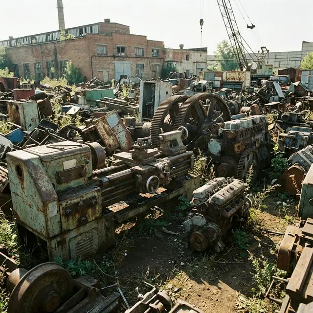 Industrial Machinery Scrap Buyer - Piyush Trading Co.